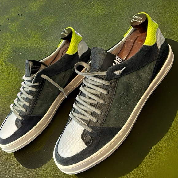 P448 low-tops - only lightly worn - great condition. High quality Italian made. - Picture 1 of 13